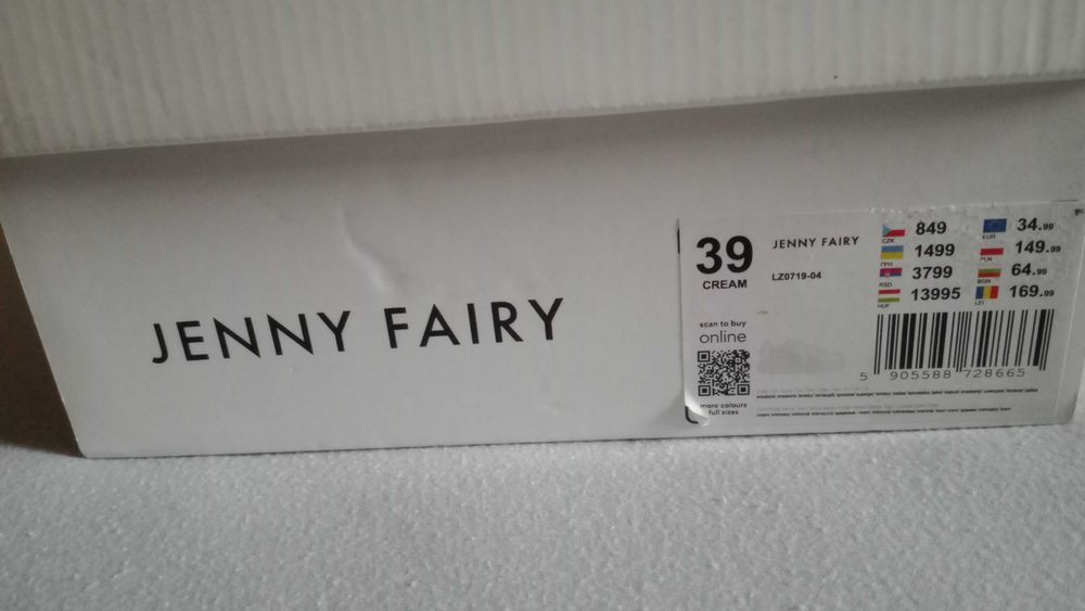 Маратонки Jenny Fairy 39 номер