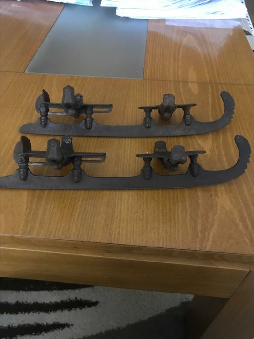 Антични ретро стоманени кънки за лед POLAR-KAMERAD