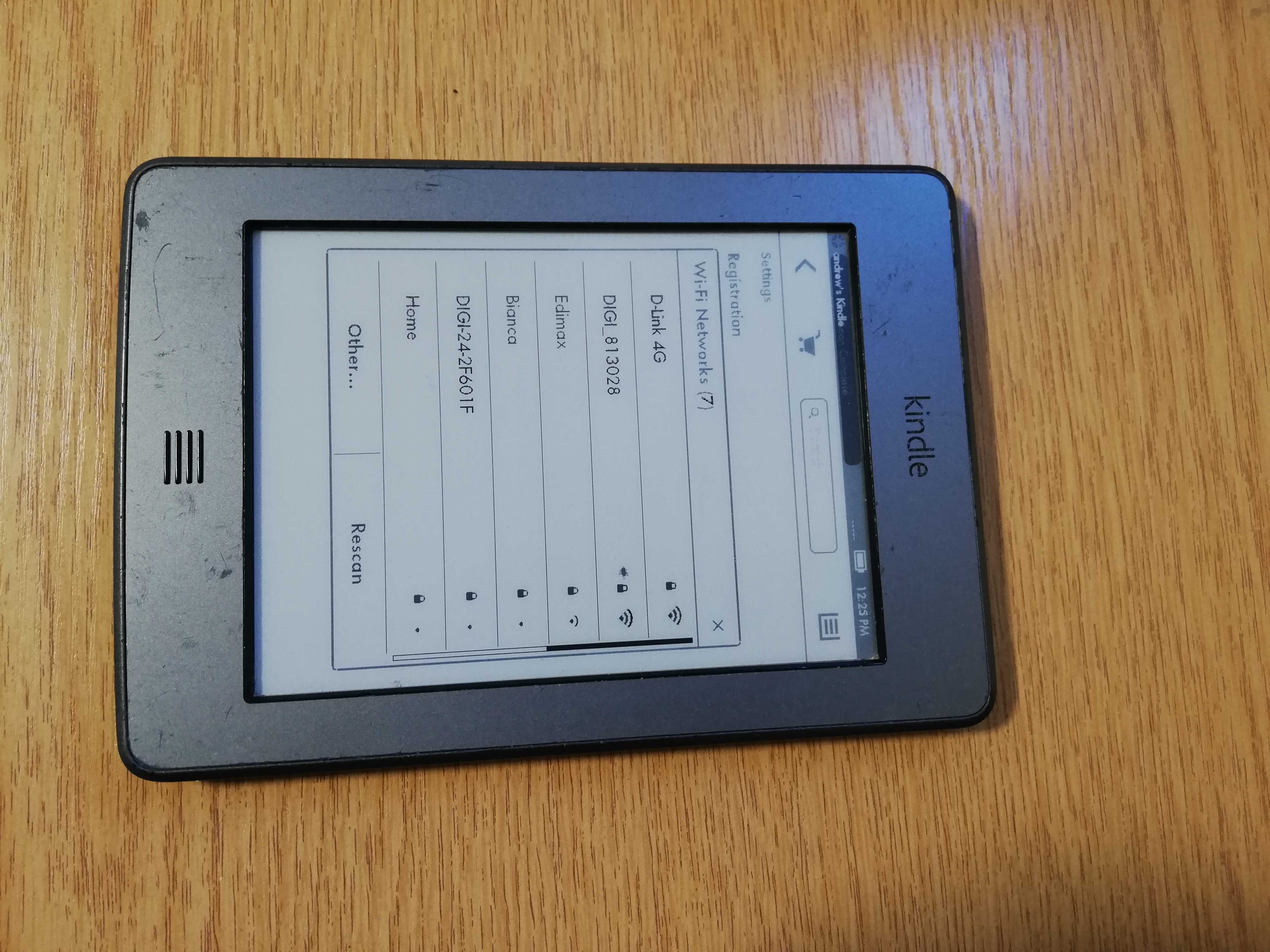 E-Book Reader Amazon Kindle D01200 6 inch, 4GB, Wi-Fi Grey