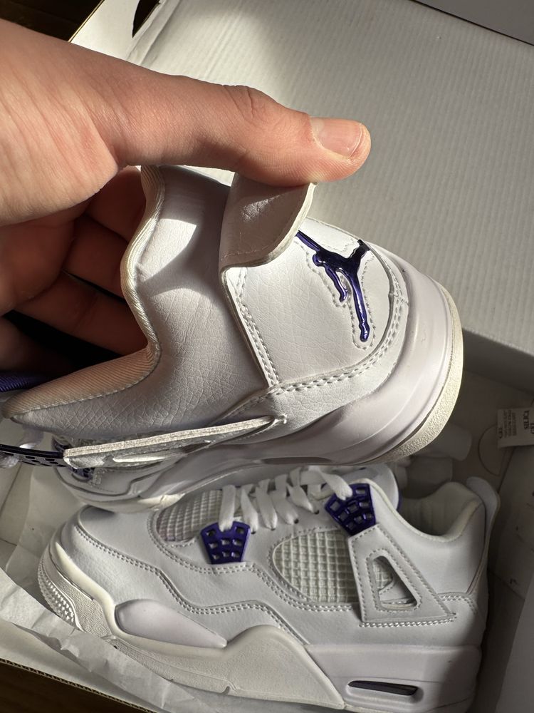 Jordan 4 Retro 'Purple Metallic'