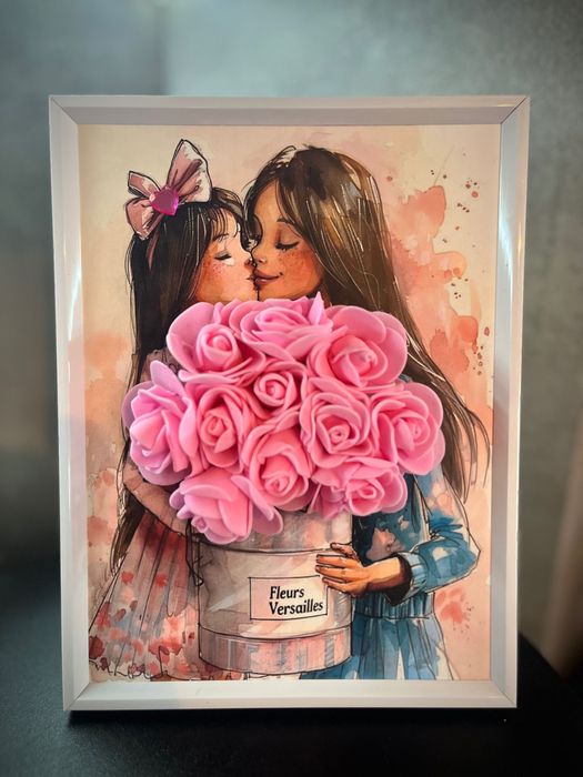 3D картини от рози