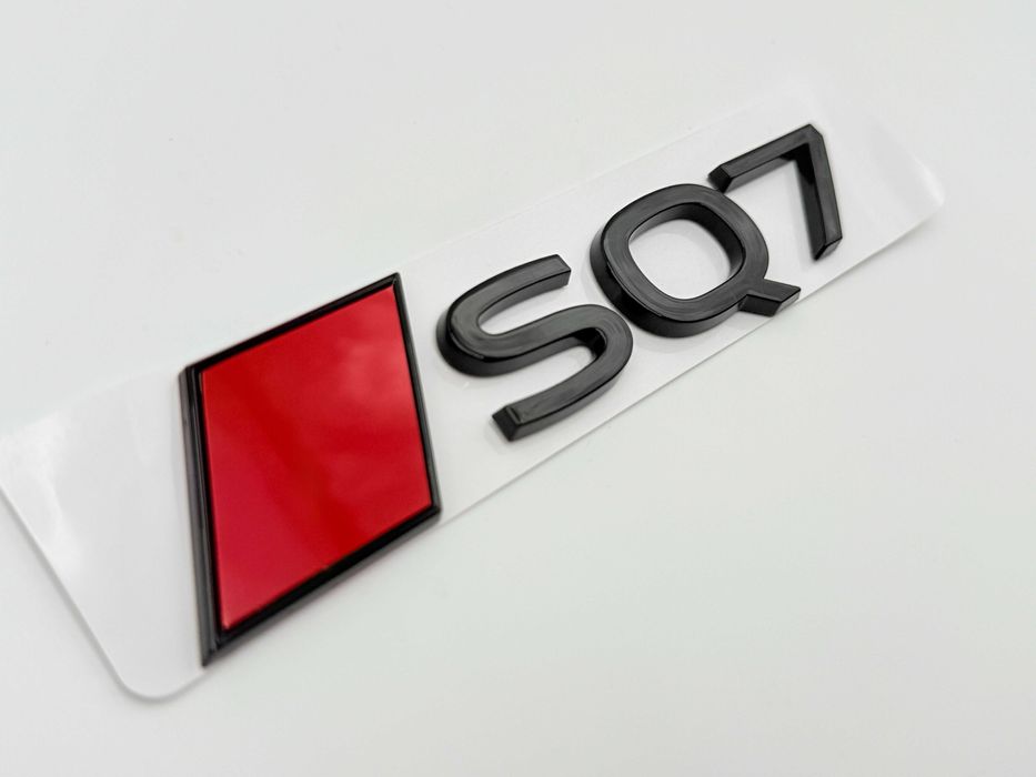Emblema AUDI SQ7 spate negru NOU