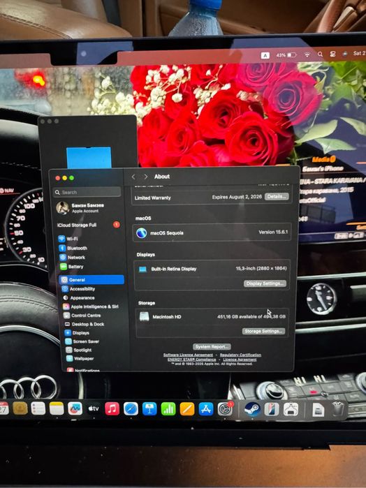 Apple MacBook Air M4 15,3 512GB 2025Г