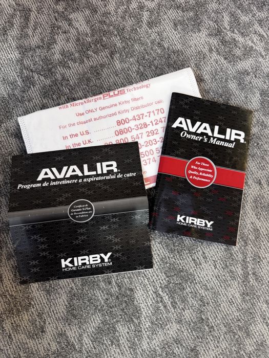 Aspirator Profesional Kirby Avalir G10D + Set complet accesorii