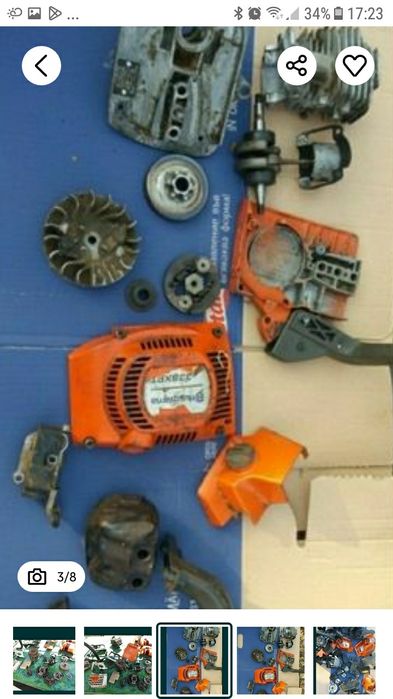 Piese drujbe Husqvarna 575-576XP,540 XP,338 XPT,Shindaiwa 360Ts