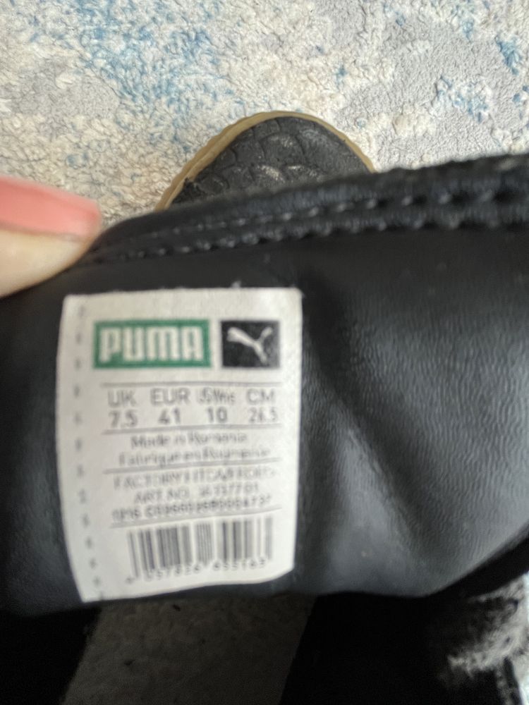 женские осенние ботинки Puma