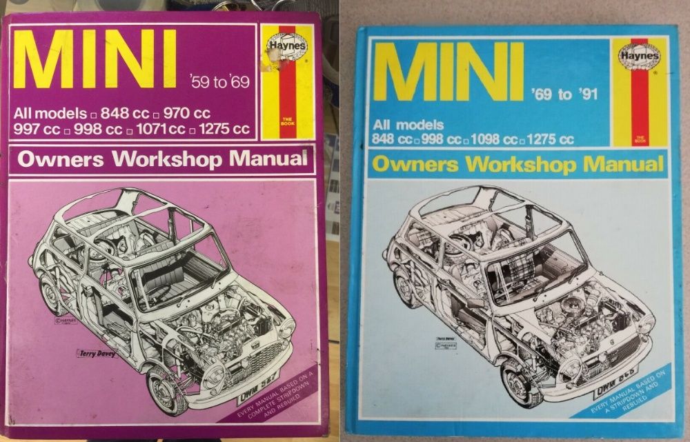 Manuale reparatii auto Mini Austin Morris 1959-2013 Autobooks & Haynes