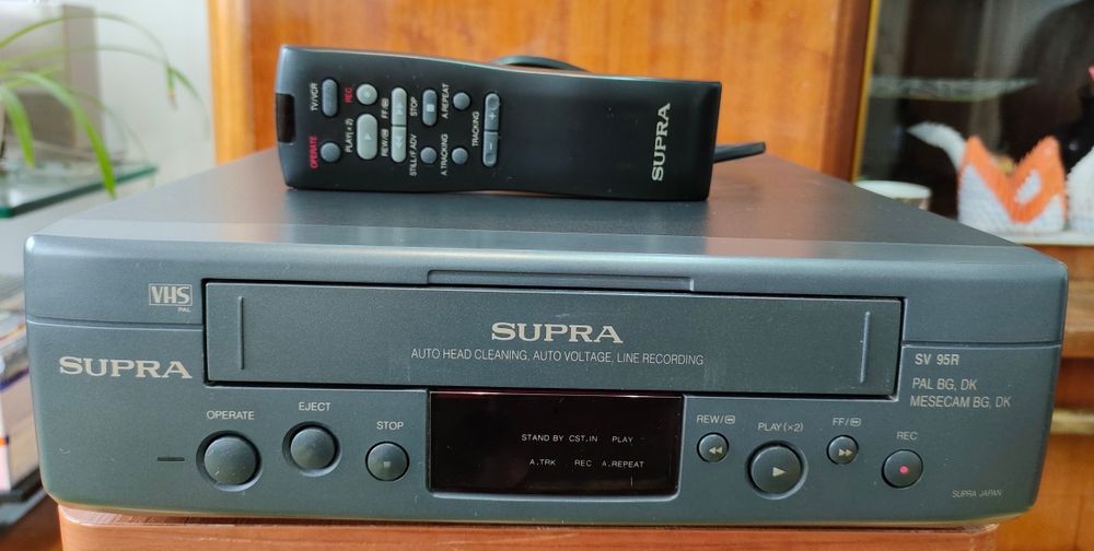 Видеомагнитофон SUPRA SV 95R (Япония)
