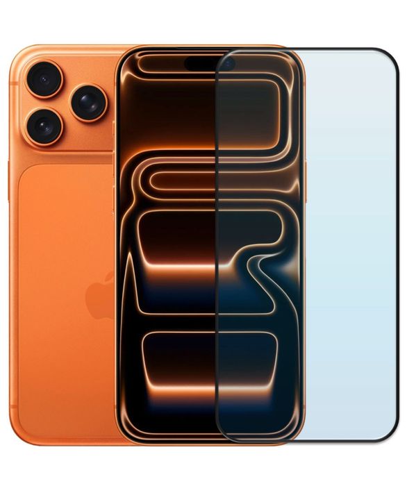 Iphone 15/16/17 PRO MAX PLUS AIR Folie Sticla Dust Free Anti Soc Curba