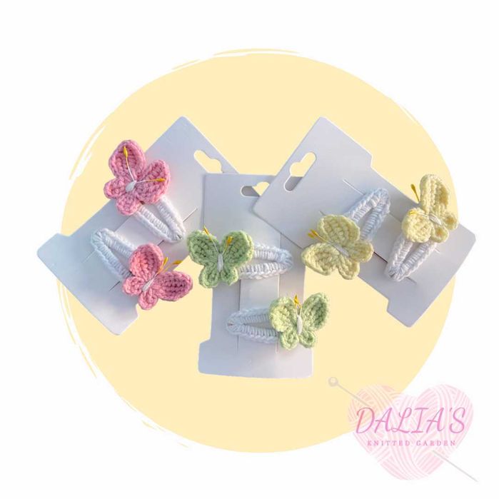 Плетени фиби за коса