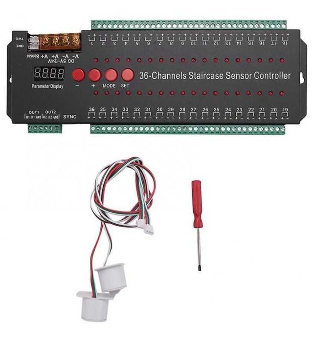 Controler Iluminat Tepte cu 36 Iesiri