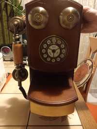 Telefon vintage din lemn