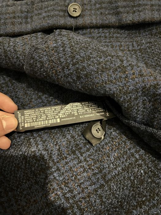 ZARA Jachetă din Flanelă