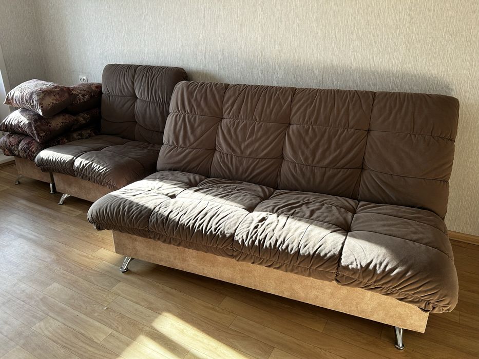 Диван + кресло + пуфик