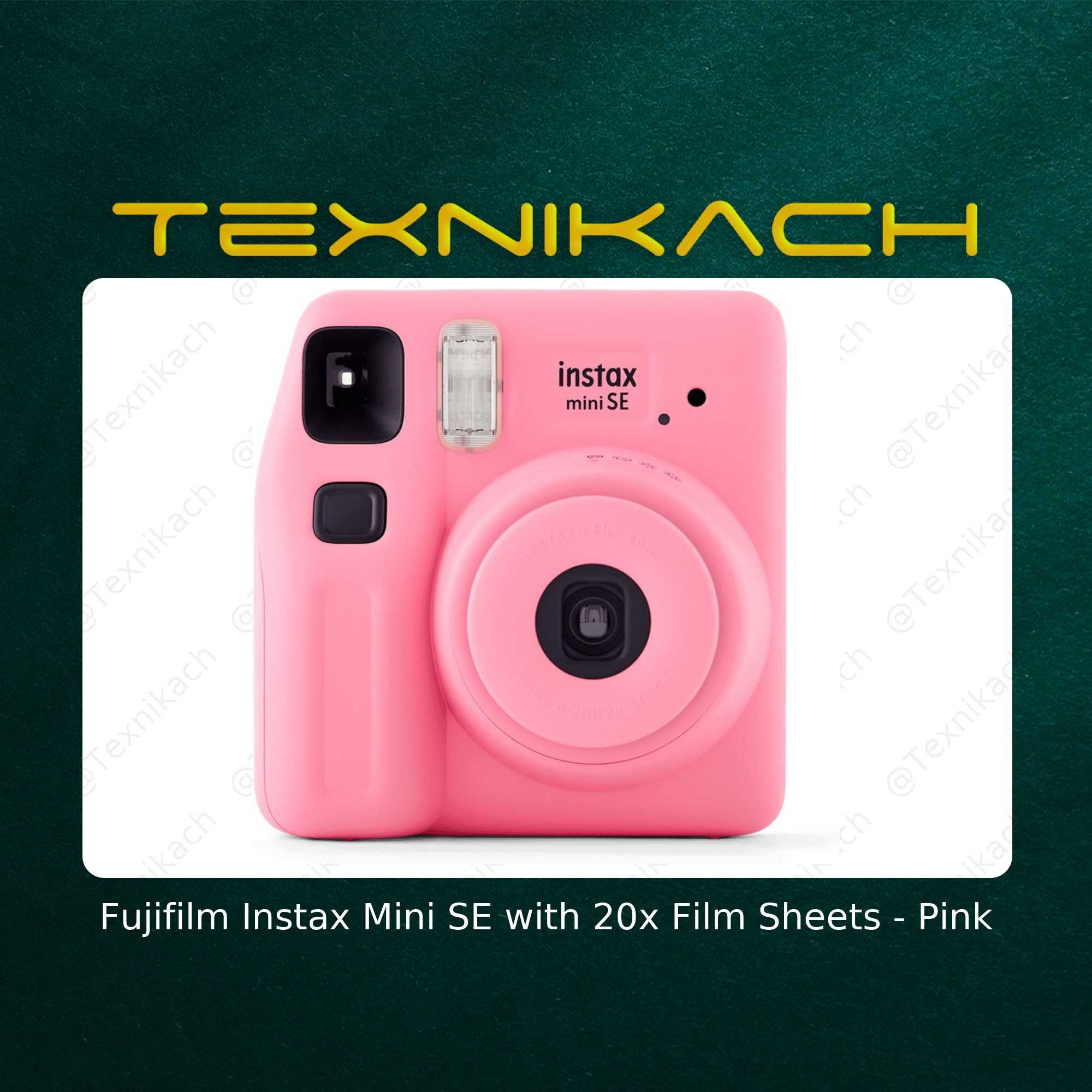 Fujifilm Instax Mini SE with 20x Film Sheets  Доставка Бесплатно