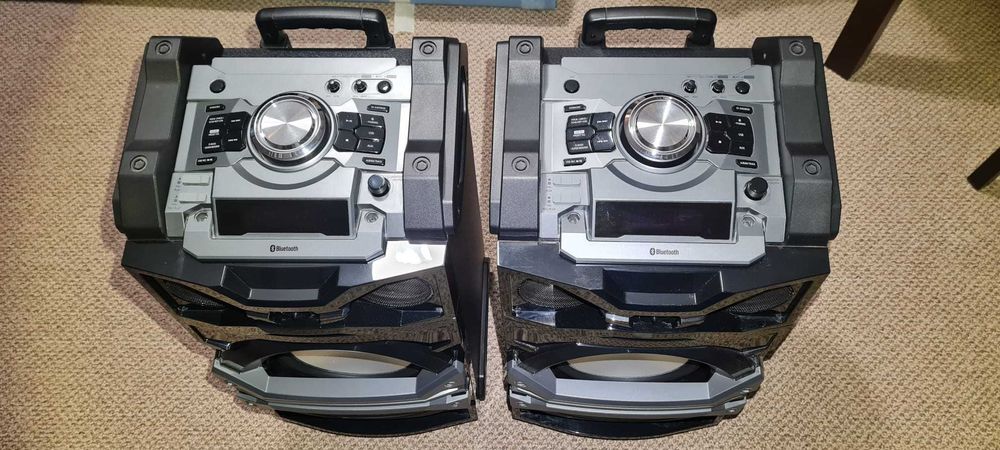 2x Sistem audio Panasonic SC-CMAX5E-K, 1000W, Bluetooth, Bass Plus