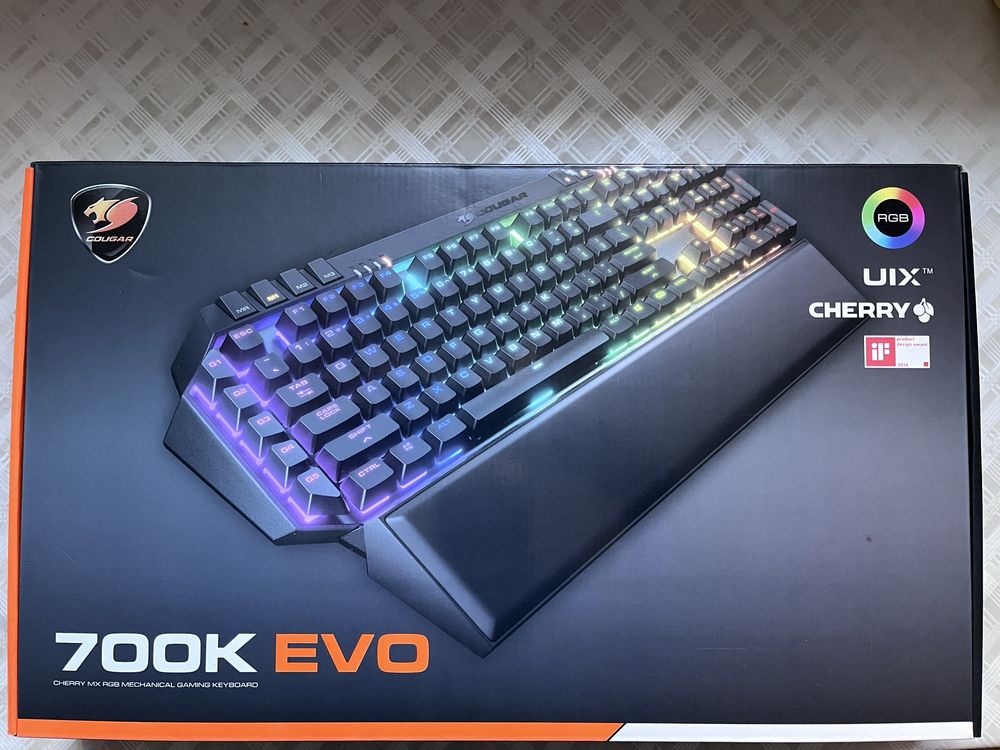 Tastatura Cougar Gaming 700K EVO RGB