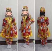 Узбекские и русские народные костюмы на девочку