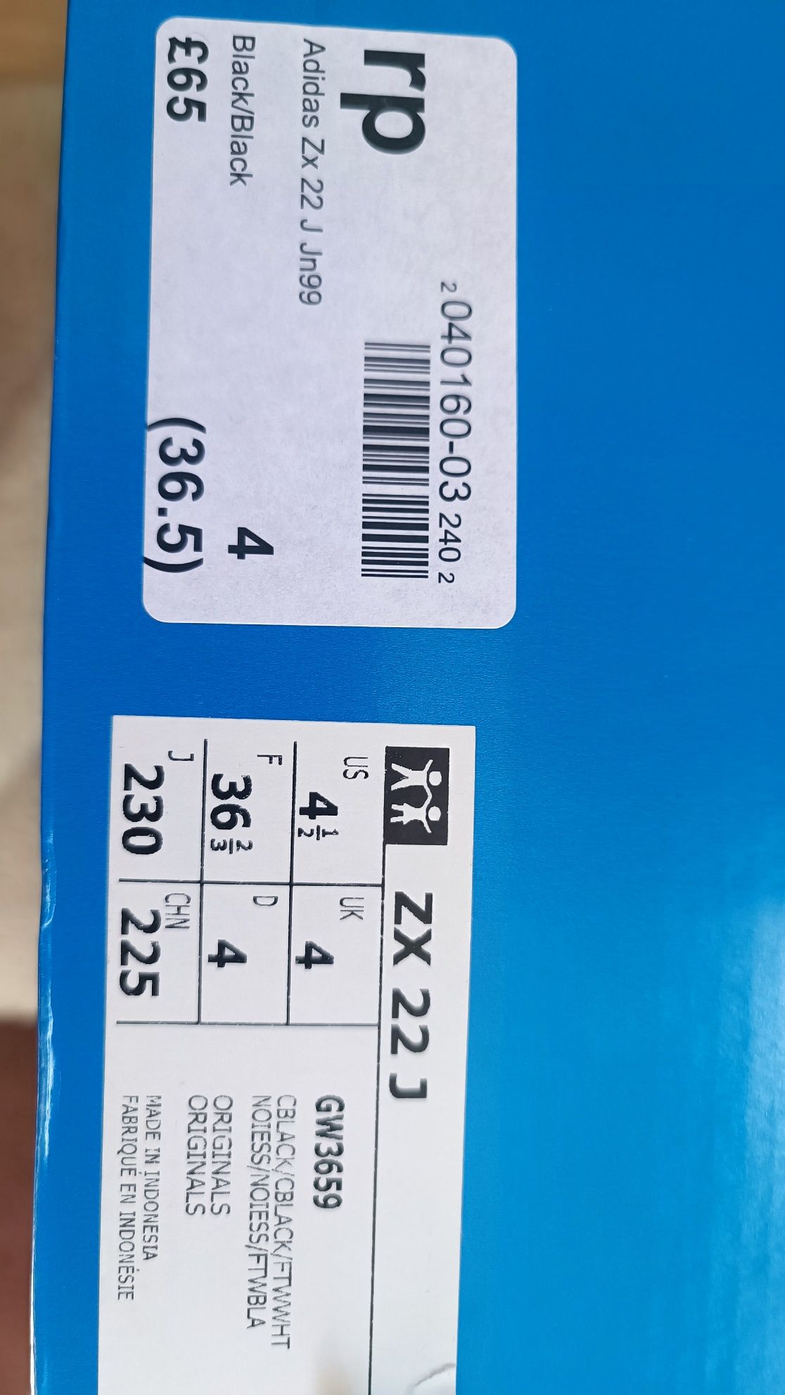 Adidas Originals Zx 22 J GW3659