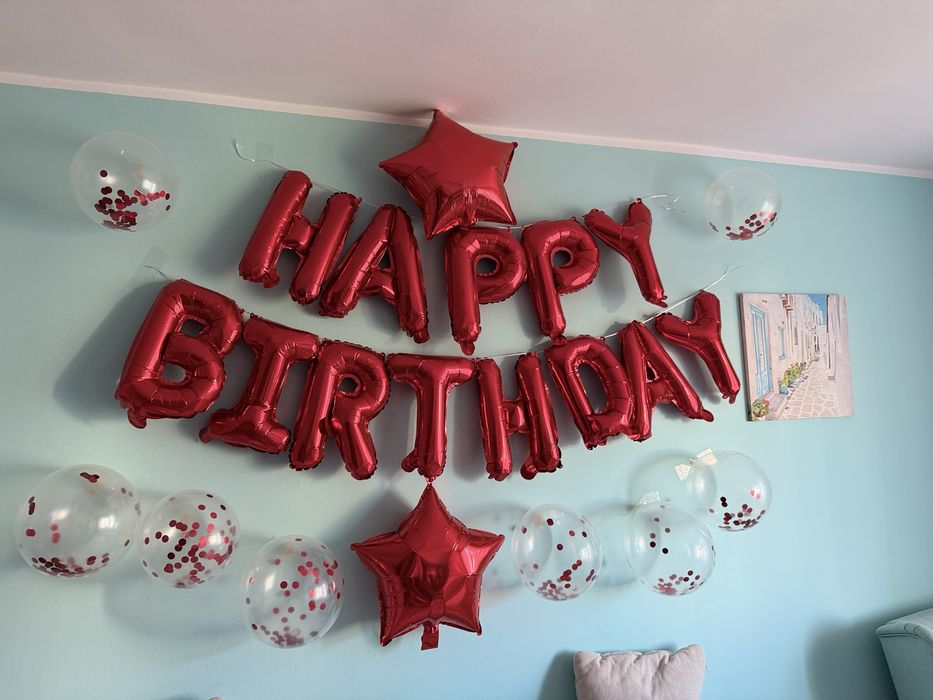 Set 15 baloane Happy Birthday