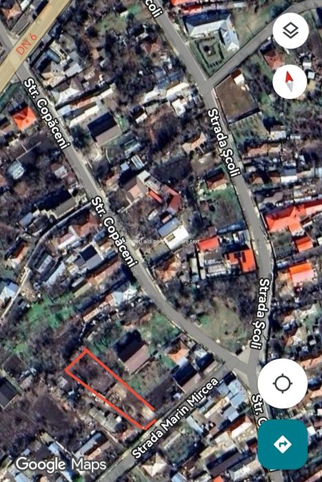 Teren vânzare  sat Copaciu comuna Ghimpati
