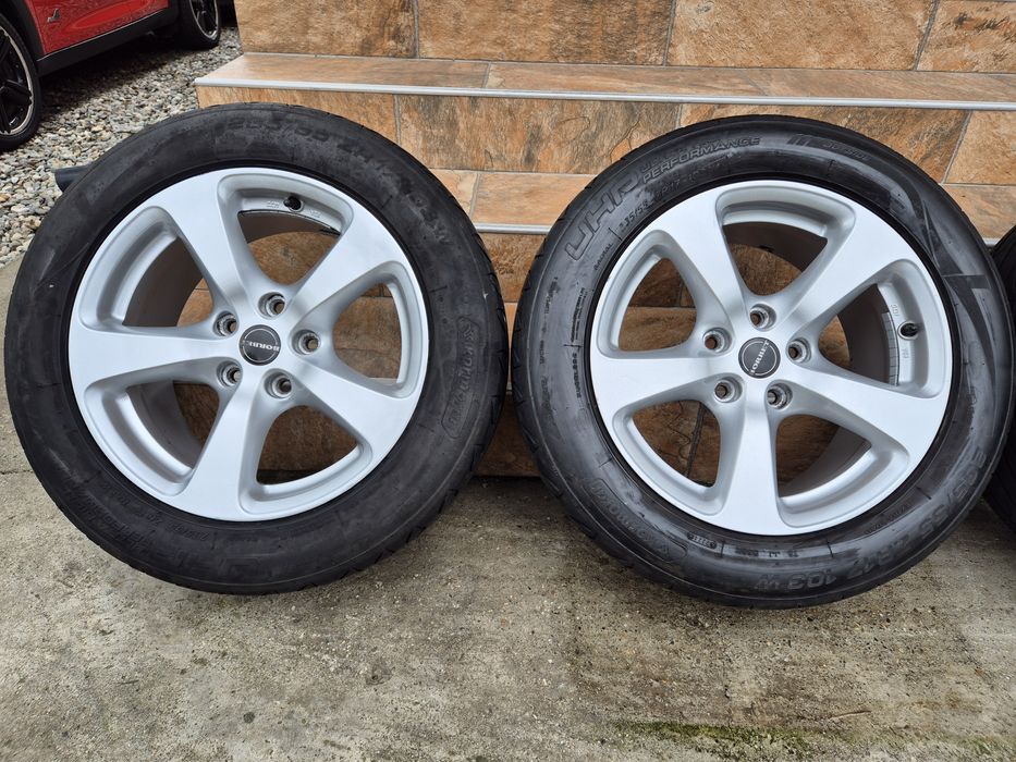 Jante Borbet Bmw, Insignia R17 5x120 cu anvelope vară 235/55R17