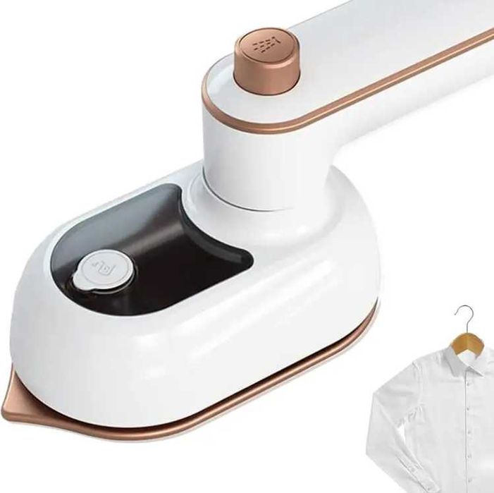 Fier Plat Portabil Profesional Din Titan, Fier de calcat Mini Cu Abur