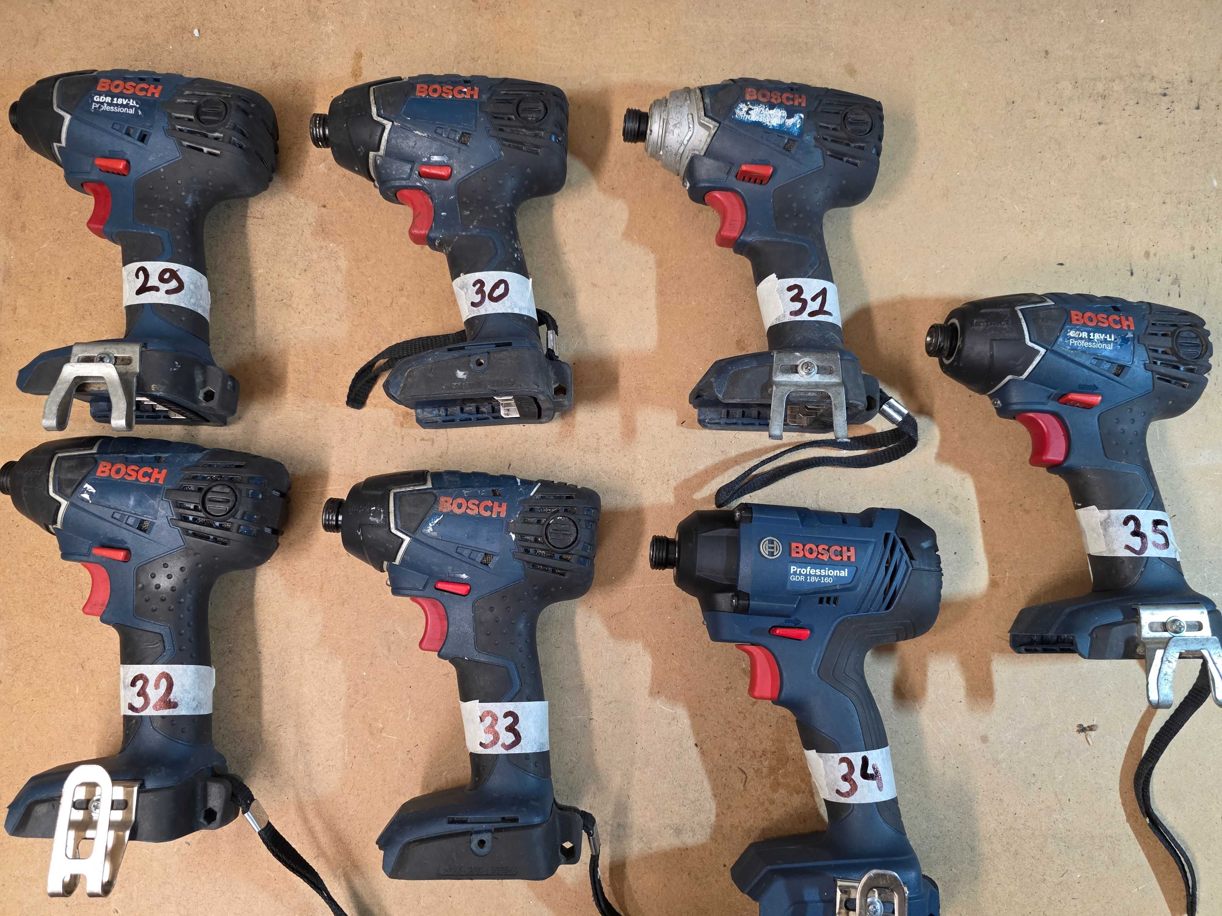 Безчетков импакт, винтоверт, гайковерт Bosch GDR, GSB, GDX 18V