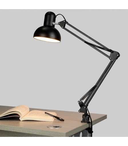 Лампа настольная металлическая и крепление к столу лучший подарок
