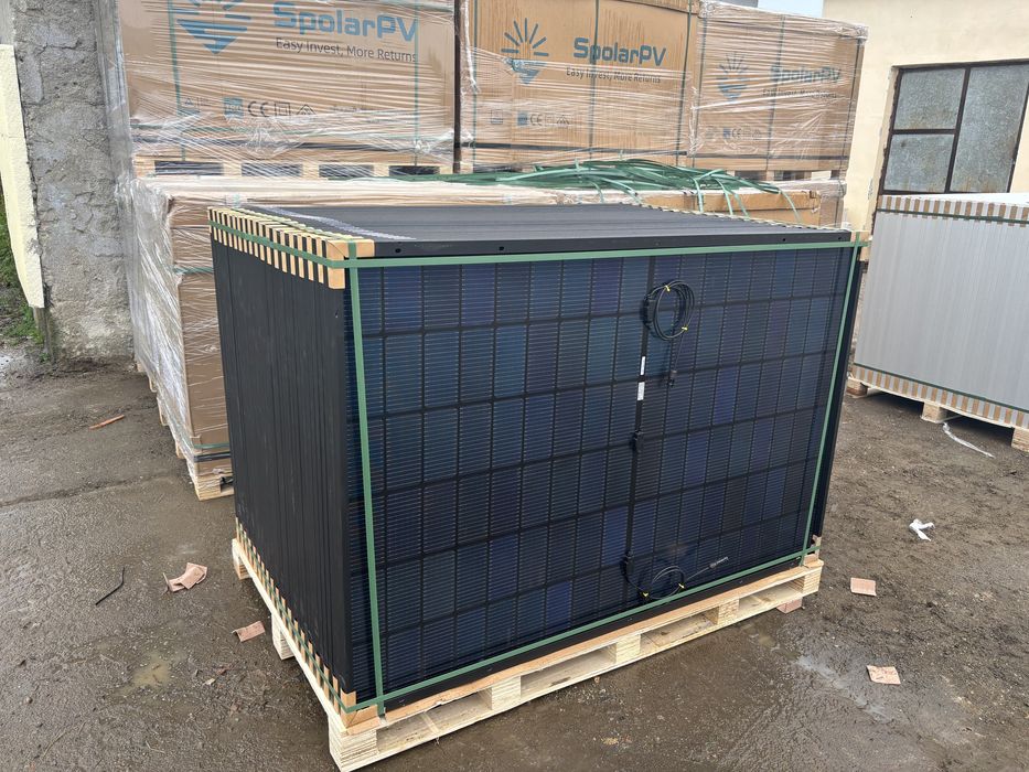 Panou fotovoltaic bifacial FULL BLACK Spolar 430W  266 RON