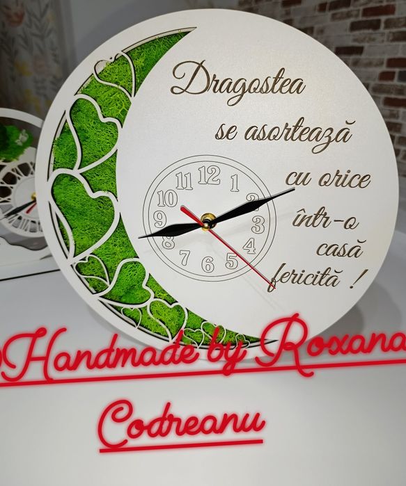 Plachete lemn personalizate