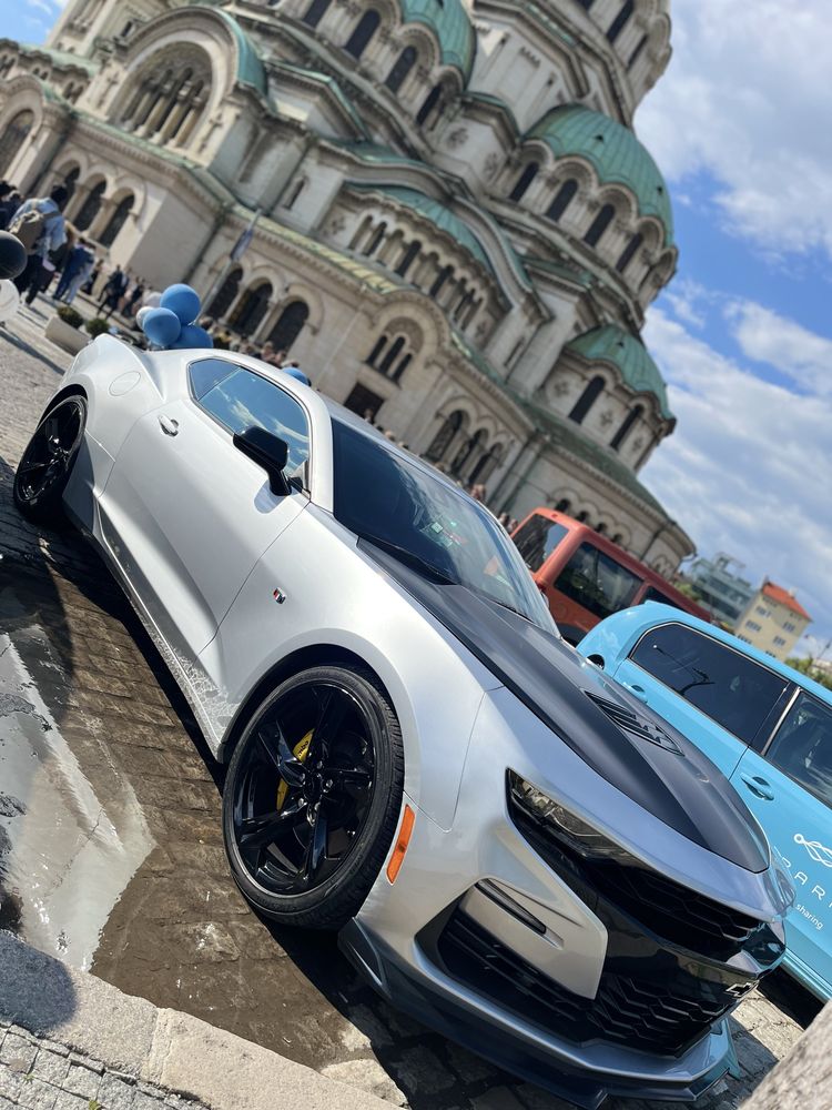 Кола под наем за бал, сватба или клип - Camaro 2SS последен модел