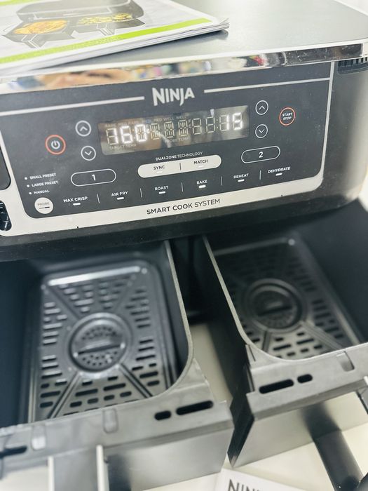 Friteuza cu aer cald dubla Ninja AF451EU 9,5 L