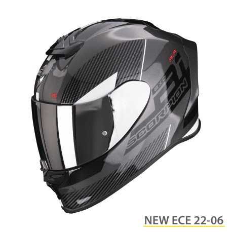 Мото Каска SCORPION EXO-R1 EVO AIR FINAL Gray-White XL 61-62см.