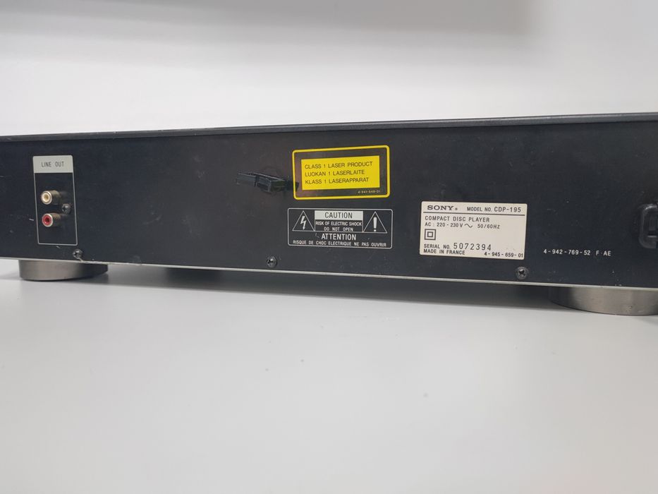 CD Sony CDP 195 compact disc player