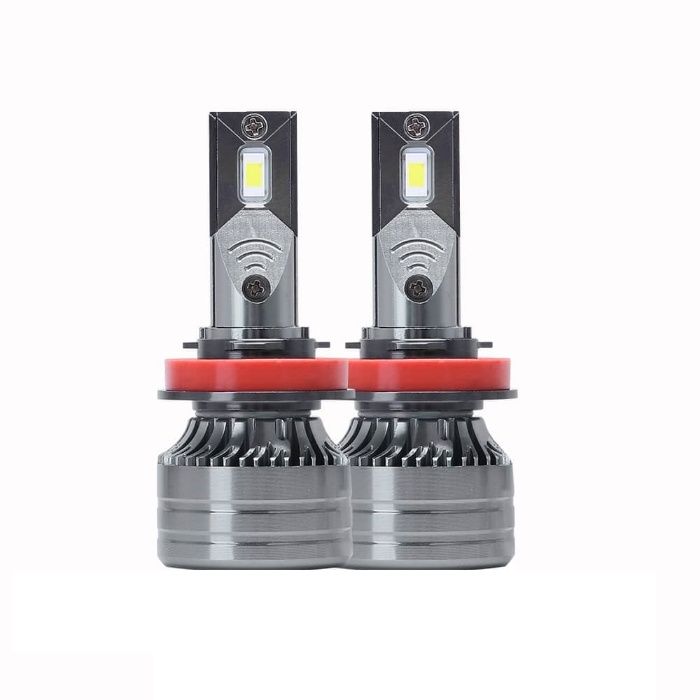 Set 2 CSP becuri Led Tip HIR2 H1 H4 HB4 H7 H8 H9 H11 D1S D2S D3 Canbus