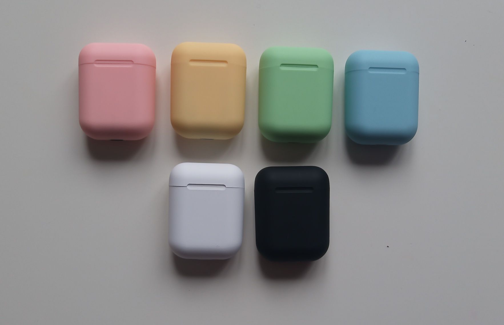 Нови слушалки I12 TWS Macaron- Безжичен Bluetooth 5.0 Matte Sport