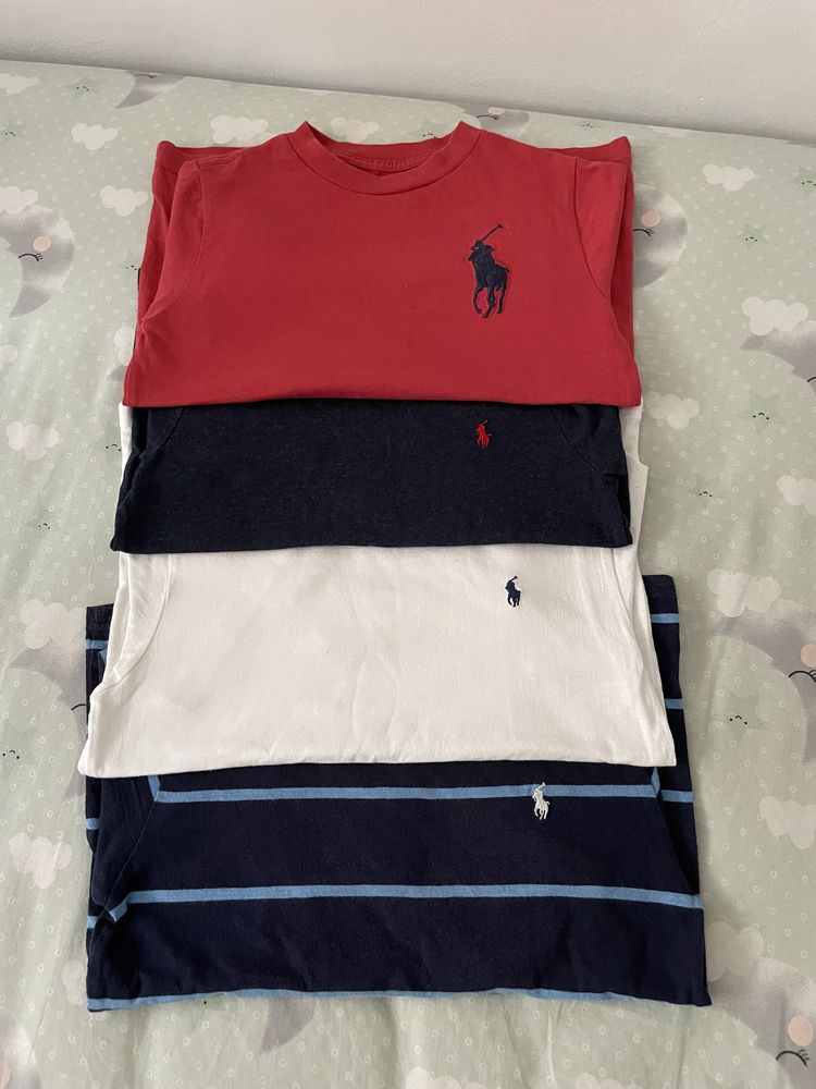 Vand tricouri originale  Polo Ralph Lauren pentru copii 6-7 ani