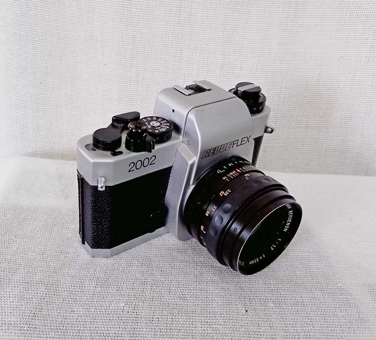 Revueflex 2002 (Chinon CX II) + Auto Revuenon 55/1.7