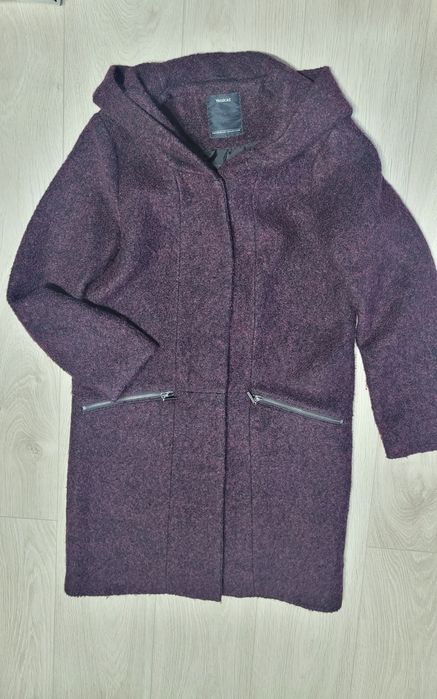 Palton din stofa cu lana de la C&A, marimea 36
