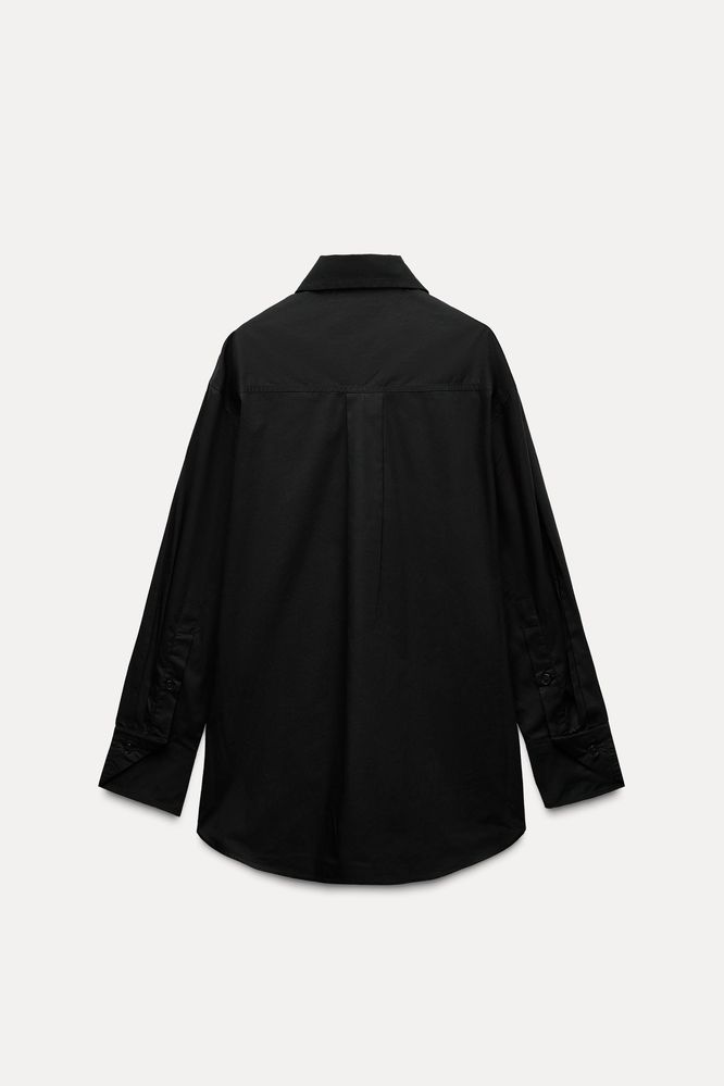 Рубашка оверсайз Zara, размер М, б/у