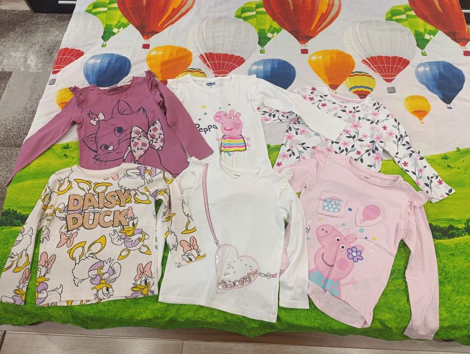 Лот блузи за момиче