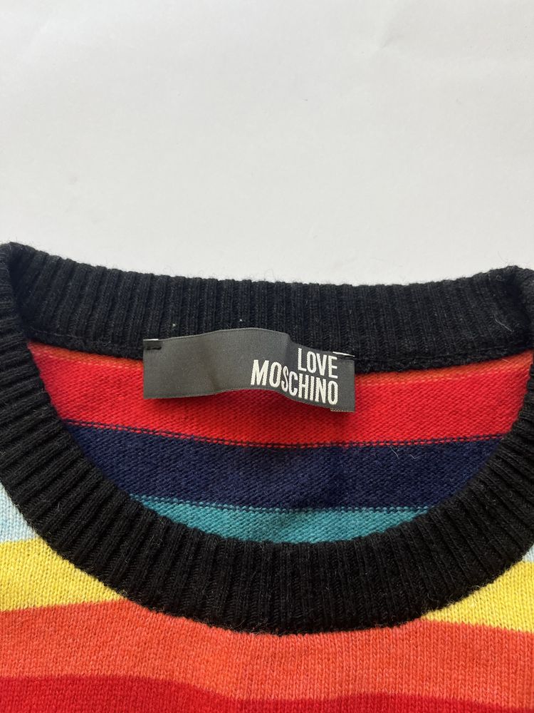 LOVE Moschino : Multicolored Pull 10% Кашмир Л / Оригинал