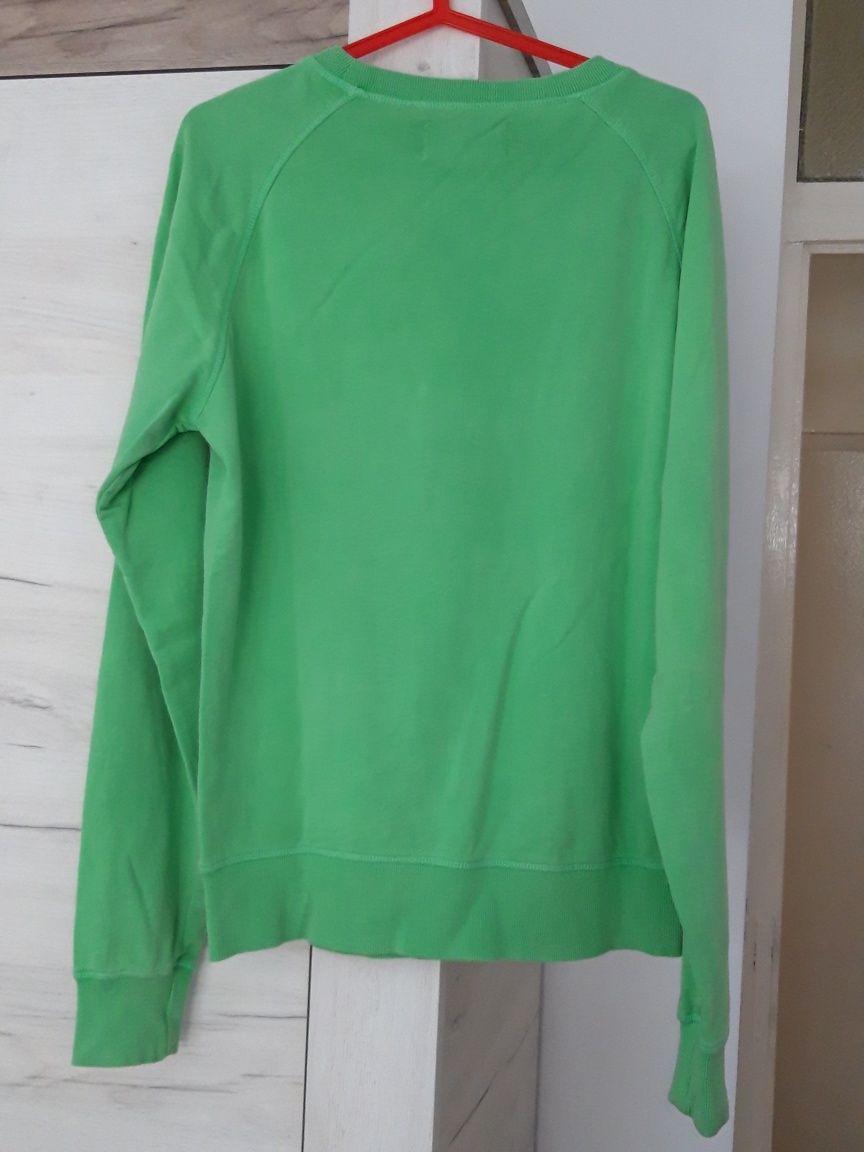 Bluza verde mânecă lunga