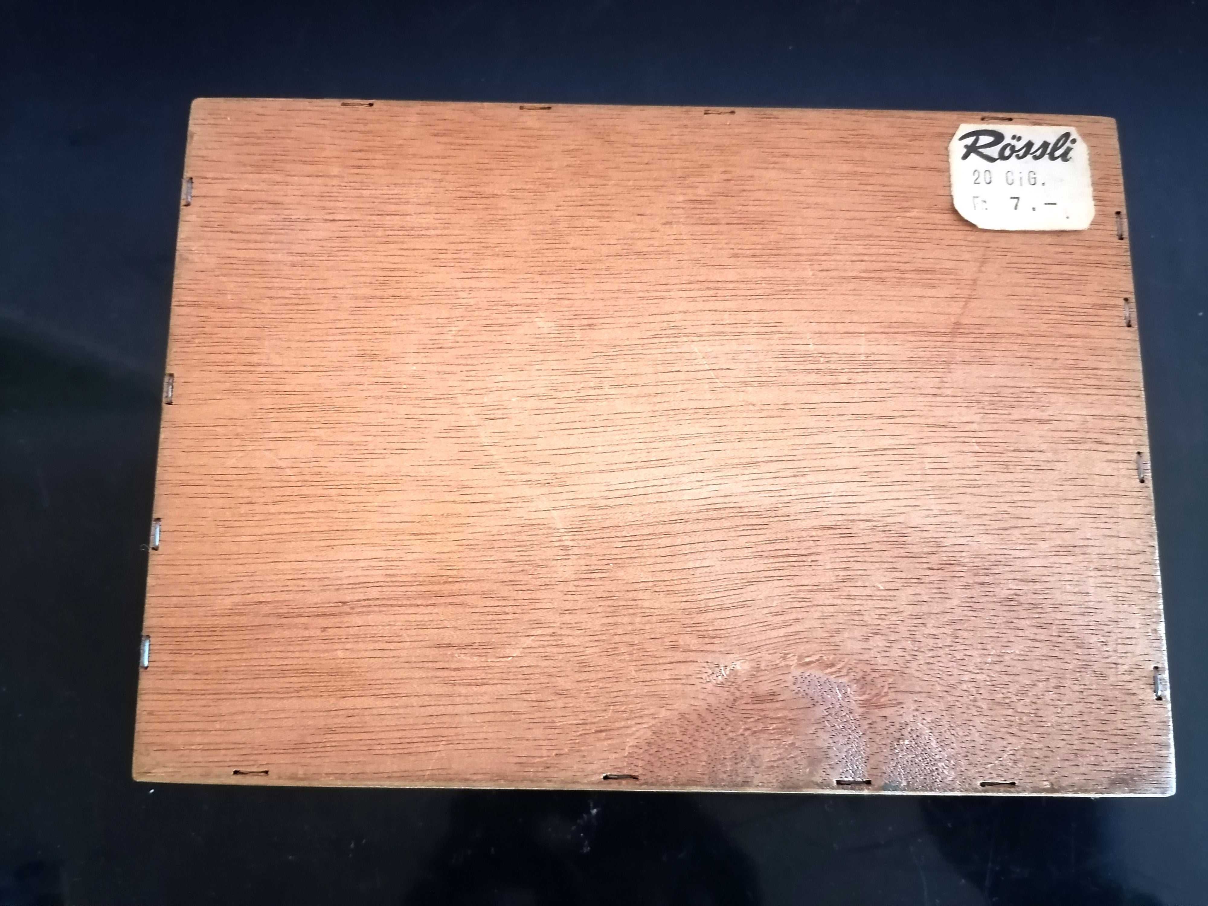 Рядка Колекционерска Дървена Кутия От Цигари- Пури