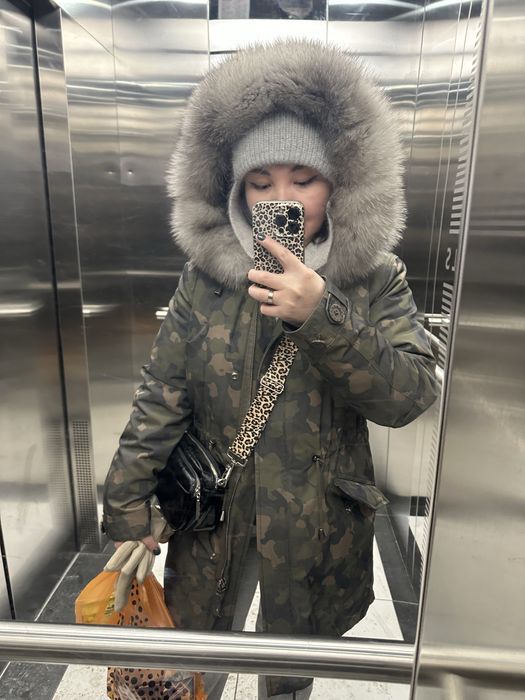 Парка зимняя с мехом