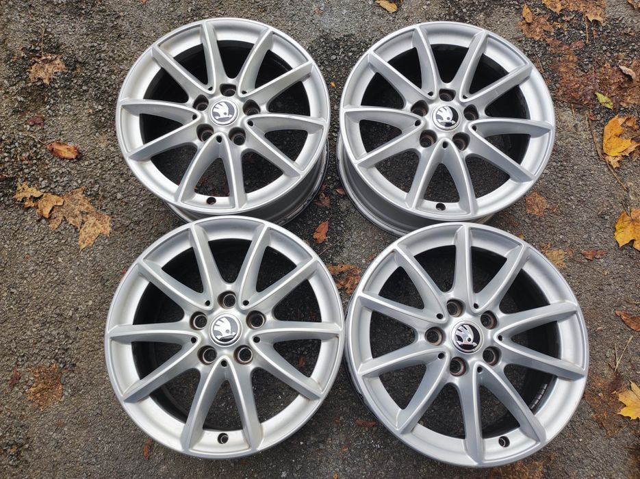 VW/ Фолксваген; Шкода/Skoda 16 цола 5х112 - 4бр. Лети джанти