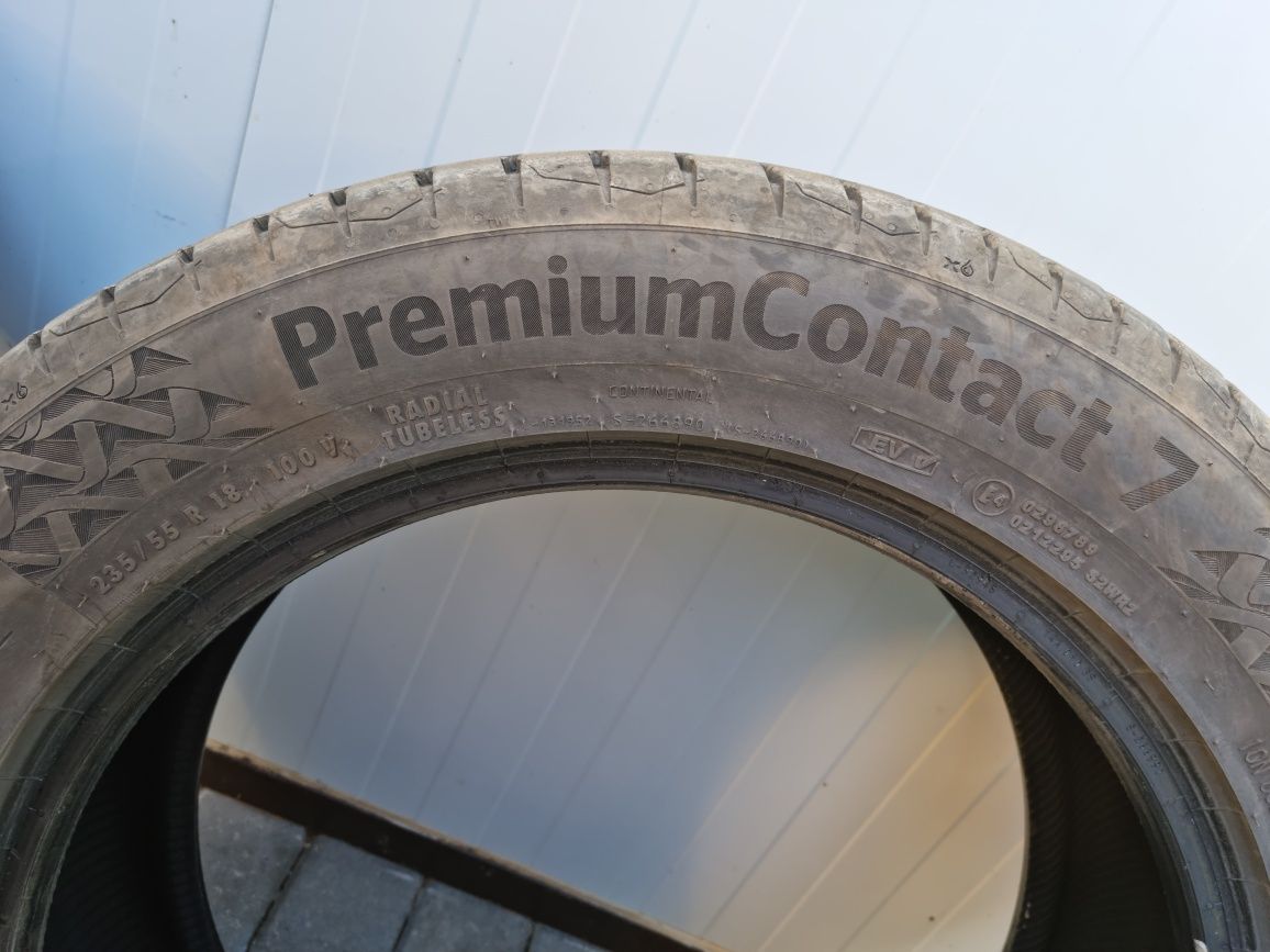 Continental PremiumContact 7 235/55/18 DOT23