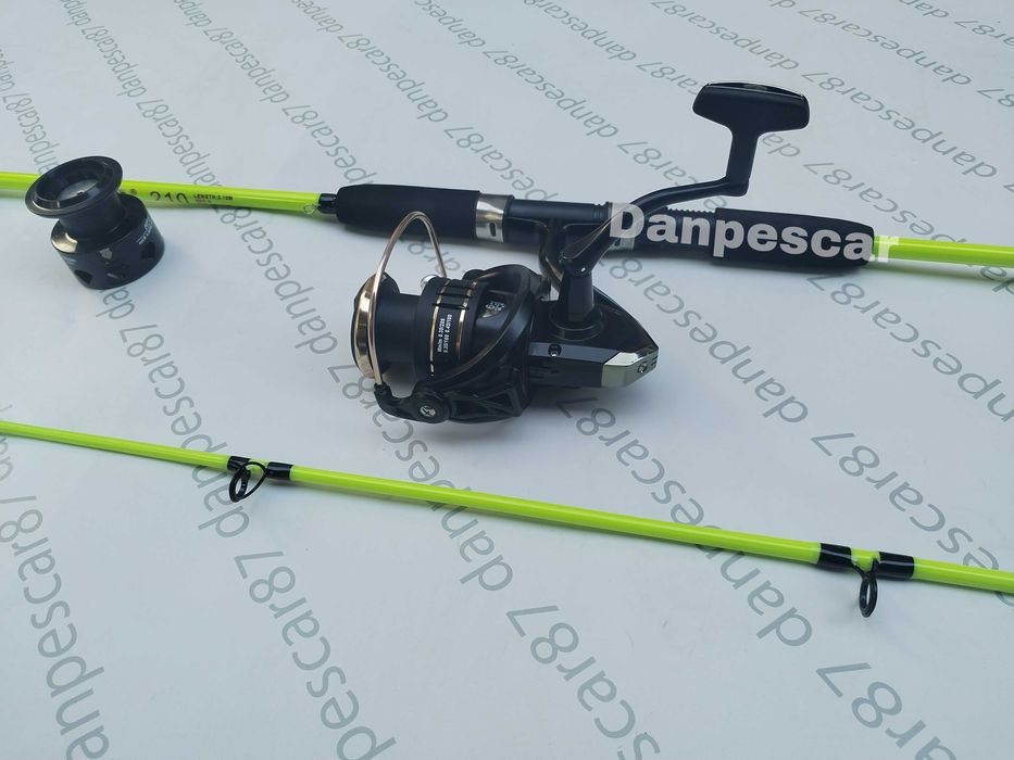 SET Lanseta WB fibra sticla plina 2,10m cu Mulineta FL HP5000 7 rul