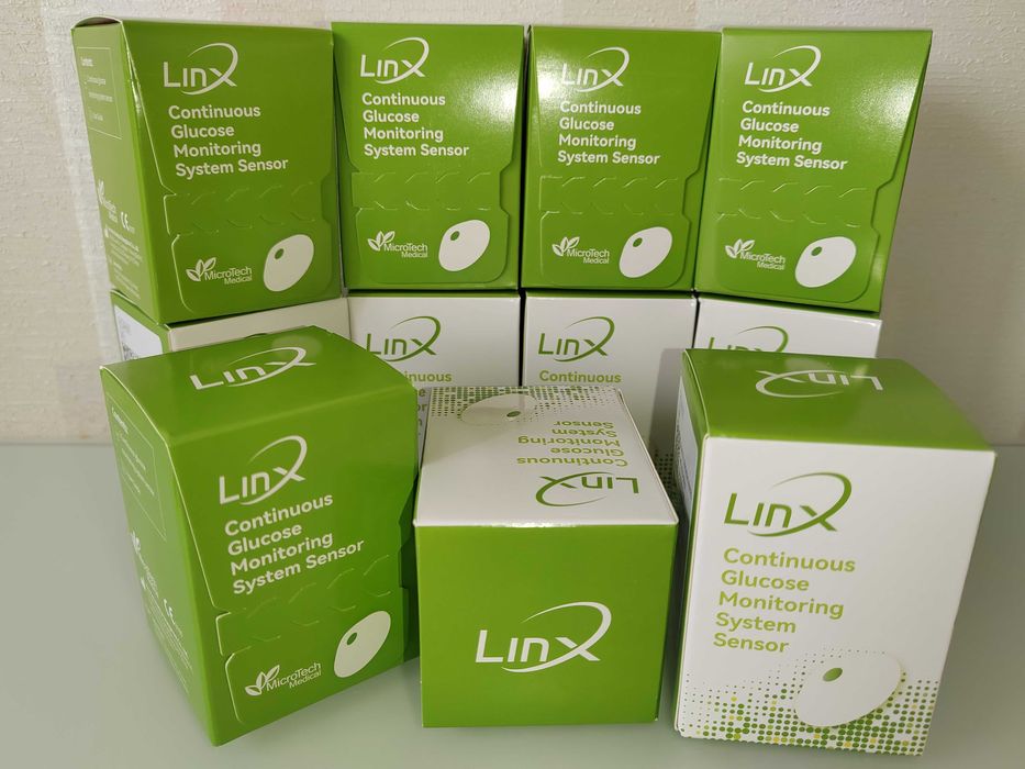 Сенсор измерения сахара крови LinX, работает на Iphone.
